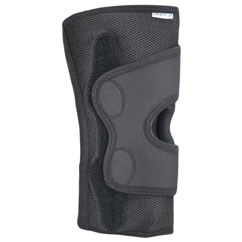Olympa Airmesh Knee Support with Stays Sleeve Black Medium OES-713