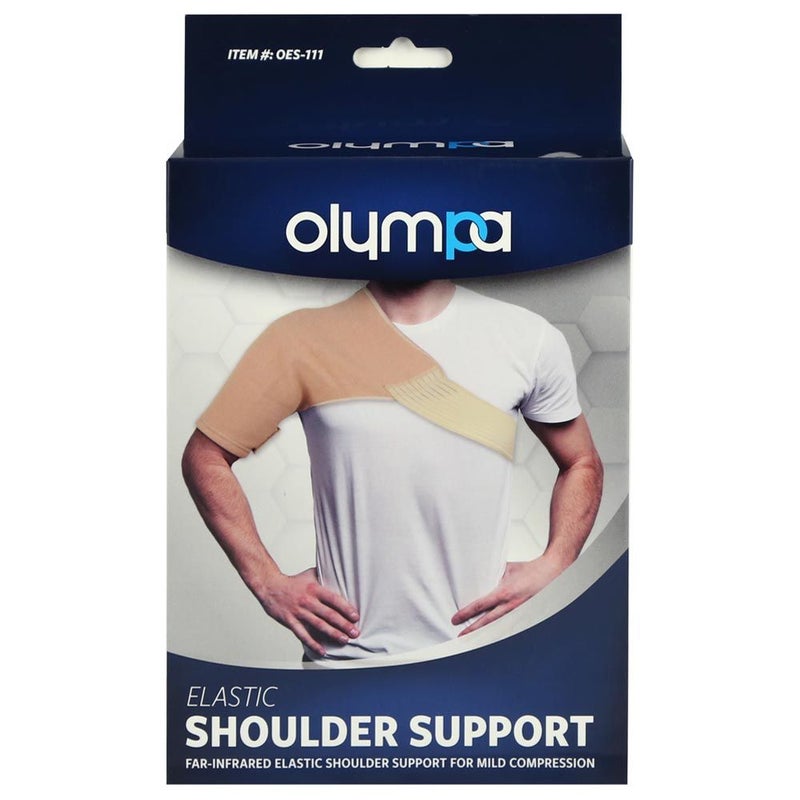 Olympa Elastic Shoulder Support Beige Large OES-111