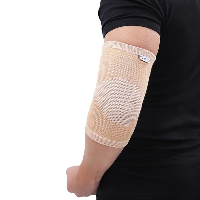 Olympa Elastic Elbow Support Beige Extra Extra Large OES-211