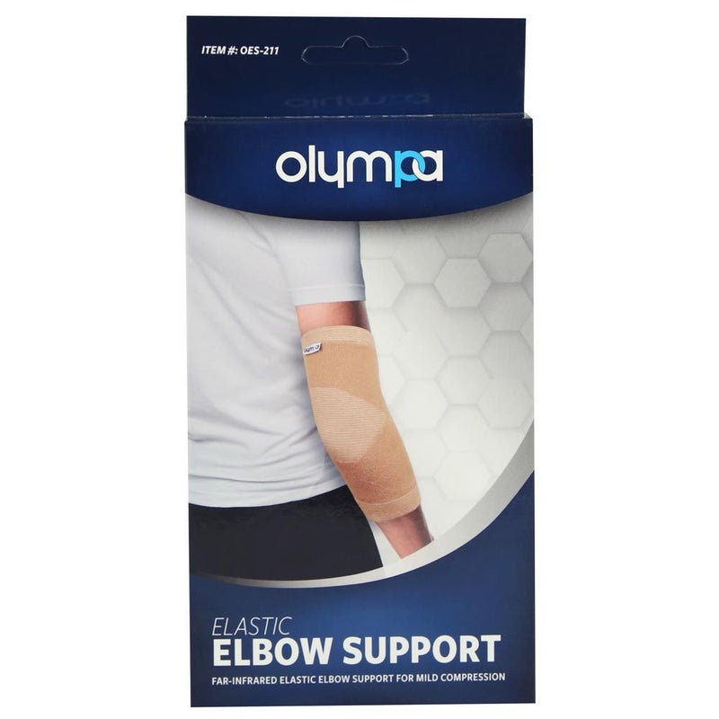 Olympa Elastic Elbow Support Beige Extra Extra Large OES-211
