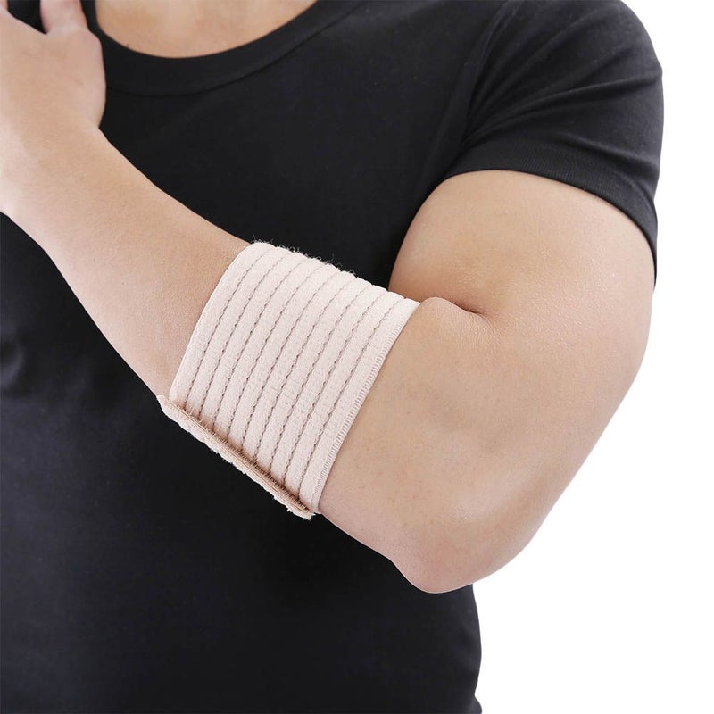 Olympa Elastic Elbow Support Beige One Size OWS-211