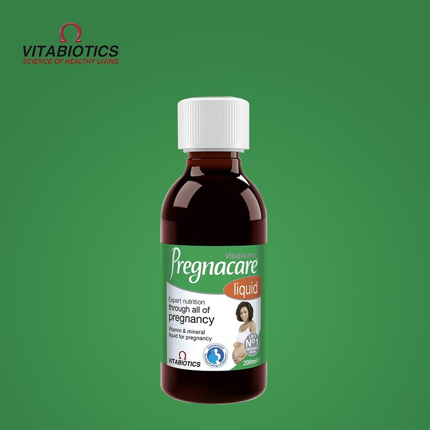 Vitabiotics Pregnacare Liquid Pregnancy Supplement With Folic Acid & Iron 200ml
