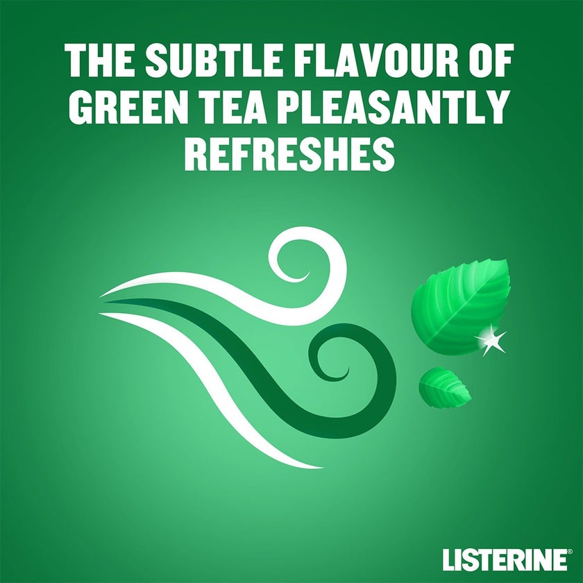 Listerine Zero Alcohol Milder Taste Green Tea Mouthwash 250ml