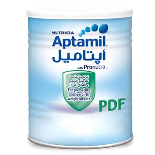 Nutricia Aptamil PDF Post Discharge Premature Baby Milk Formula 400g
