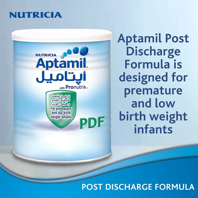 Nutricia Aptamil PDF Post Discharge Premature Baby Milk Formula 400g