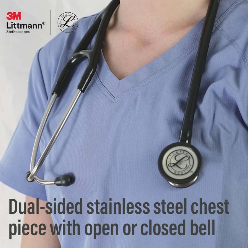 3M Littmann Cardiology IV Stethoscope Black 6152