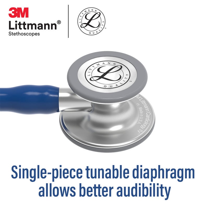 3M Littmann Cardiology IV Stethoscope Navy Blue 6154