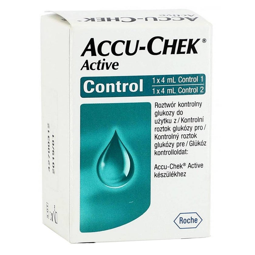 Accu-Chek Active BS Control Solution 4ml, Pack of 2's