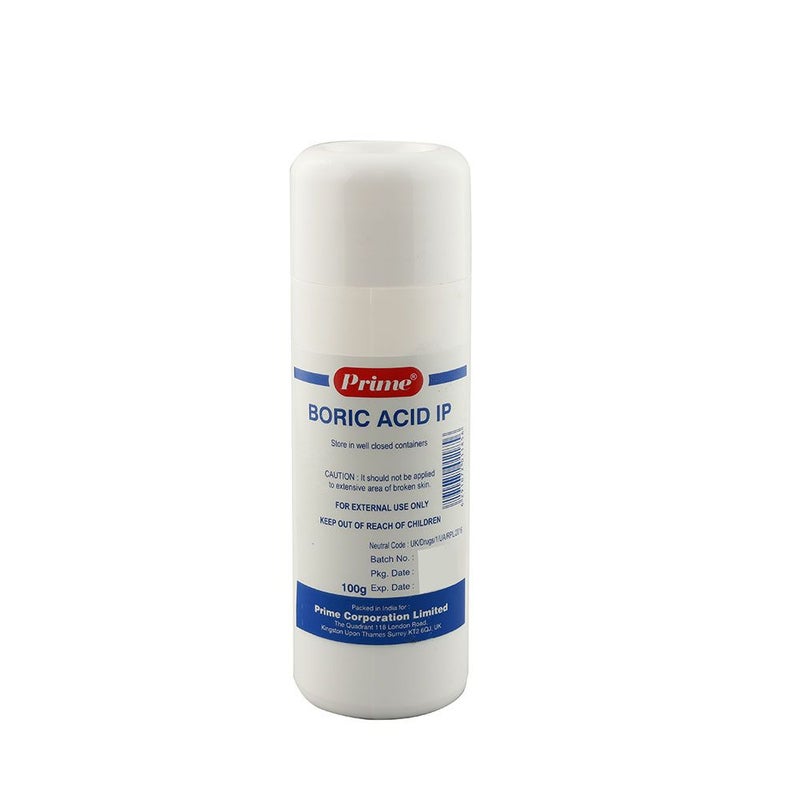 Prime Boric Acid IP Powder 100g