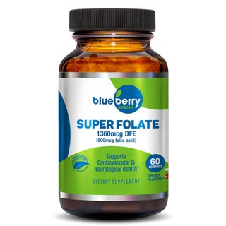 Blueberry Naturals Super Folate 800 mcg Lozenges 60's B0081