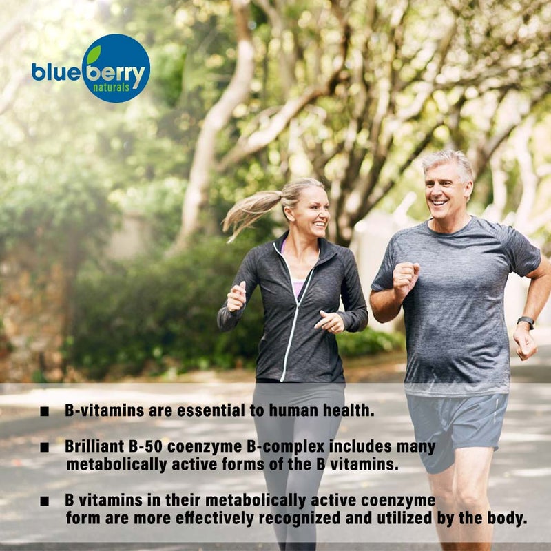 Blueberry Naturals Brilliant B Vegetarian Capsules 50's B0111 