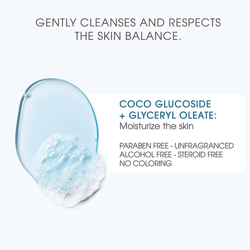 Bioderma Atoderm Intensive Gel Moussant, Foaming Gel Cleanser For Dry Skin & Atopic Sensitive Skin 500ml