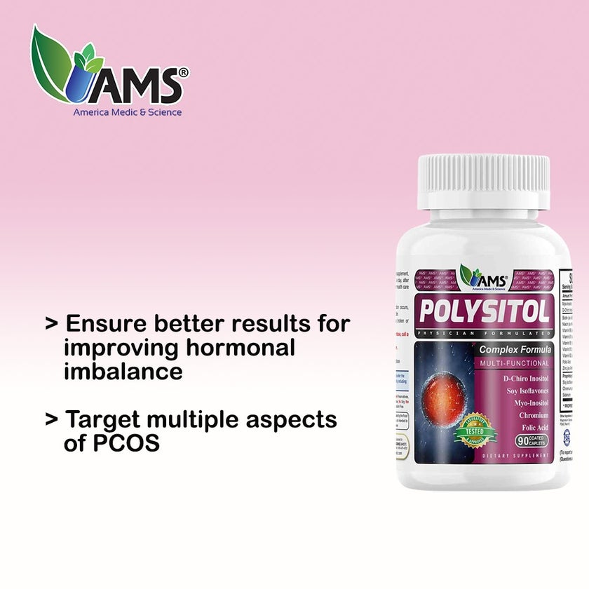AMS Polysitol Caplets For Women, Pack of 90's