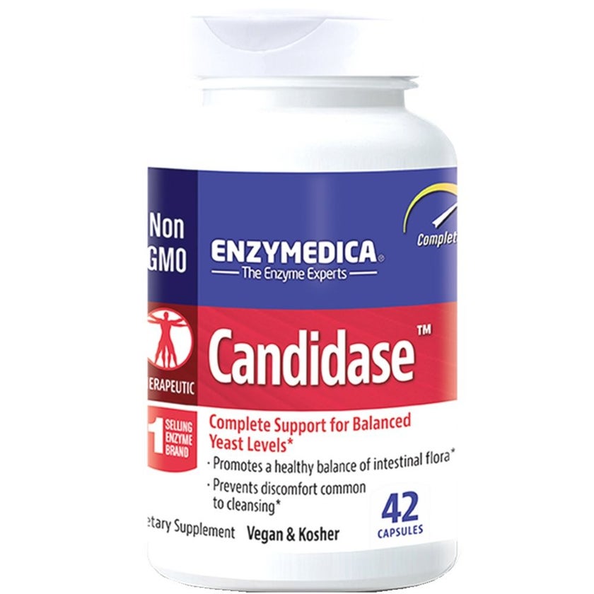 Enzymedica Candidase Capsules, Pack of 42's