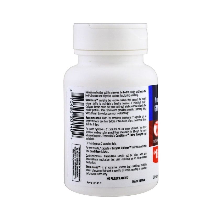 Enzymedica Candidase Capsules, Pack of 42's