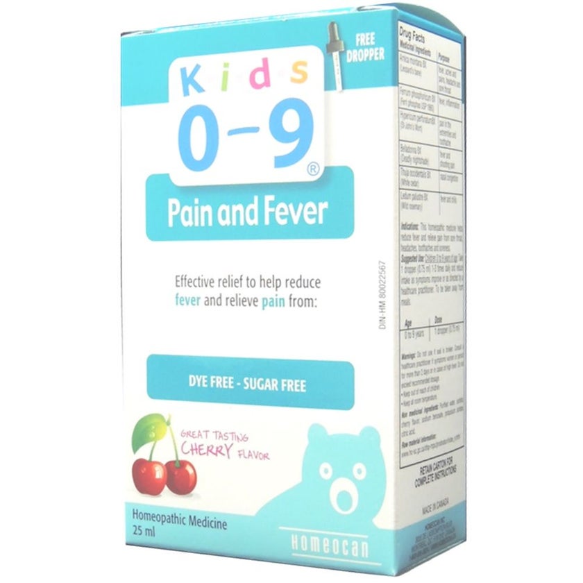Kids 0-9 Pain and Fever 25ml