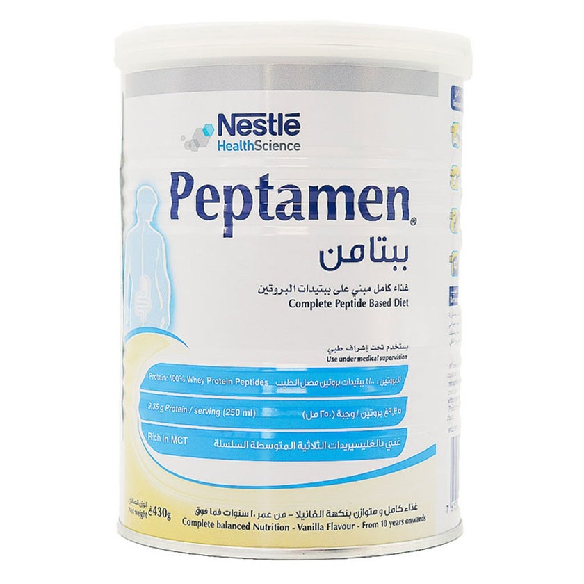 Nestle Peptamen Complete Peptide Based Diet Vanilla 430g