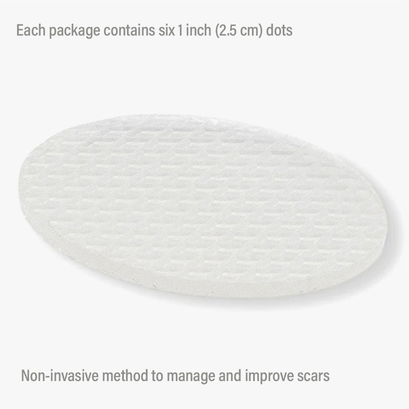 NewGel+ Advanced Medical-Grade Silicone Gel Dots, NG-380 Clear, Pack of 6's