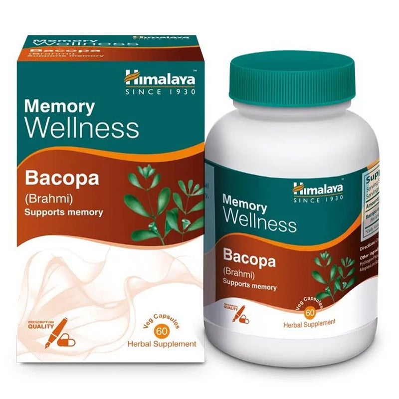 Himalaya Bacopa Veg Capsules 60's