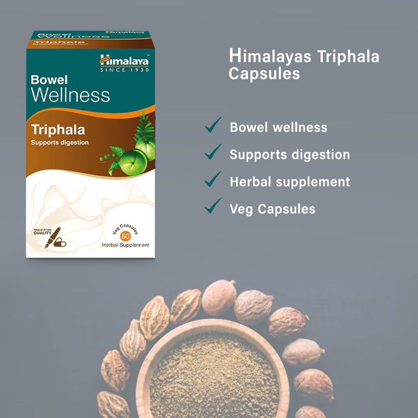 Himalaya Triphala Capsules, Pack of 60's