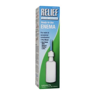 Relief Saline Laxative Enema 133 mL