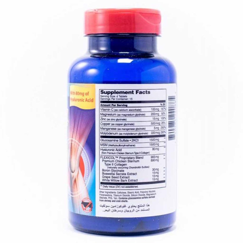 21st Century Arthri-Flex Advantage Tablet With MSM, Glucosamine, Chondroitin & Hyaluronic Acid, For Joint Health, Pack of 60's