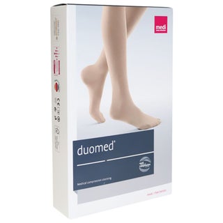 Duomed Thigh Open Toe CCL1 Compression Stocking Large