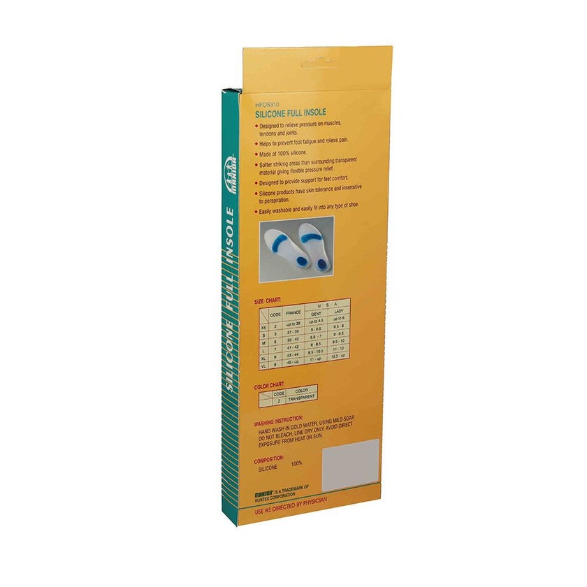 Makida Silicone Full Insole Size Small HFOS310