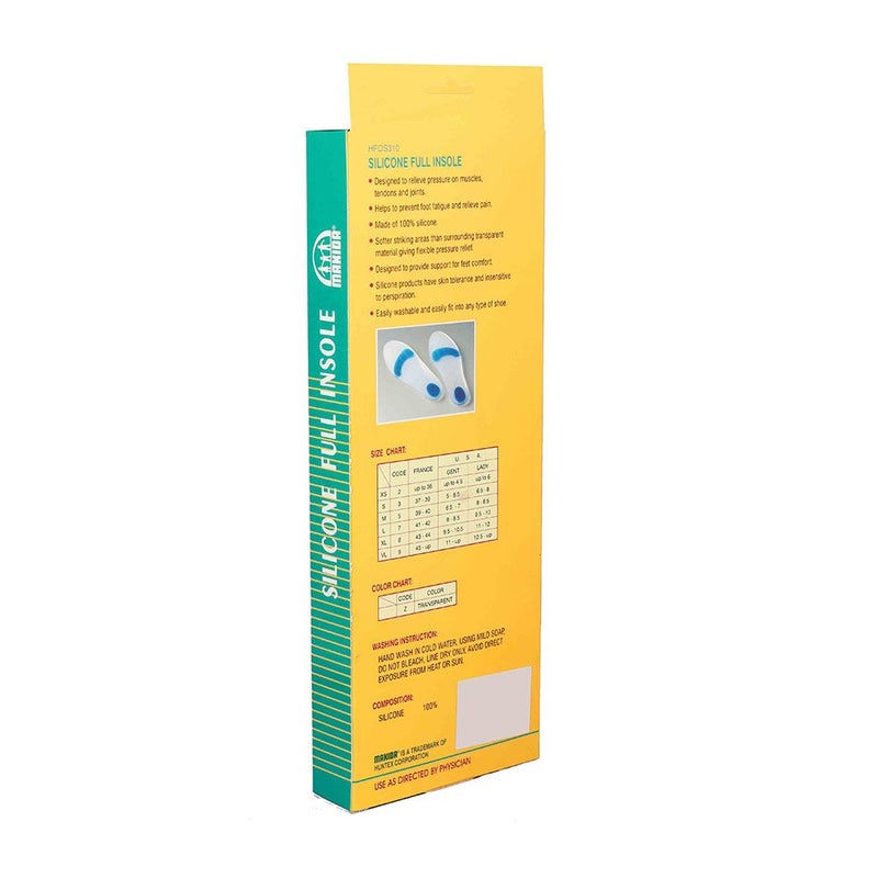 Makida Silicone Full Insole Size Extra Large HFOS310