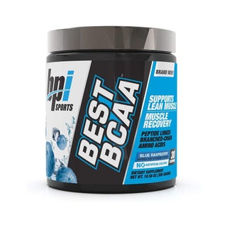 BPI Sports Best BCAA Powder Blue Raspberry 30 Servings