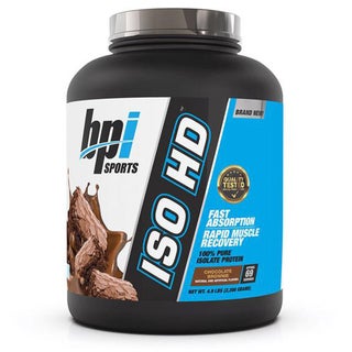 BPI Sports ISO HD Chocolate Brownie Powder 4.9 lbs