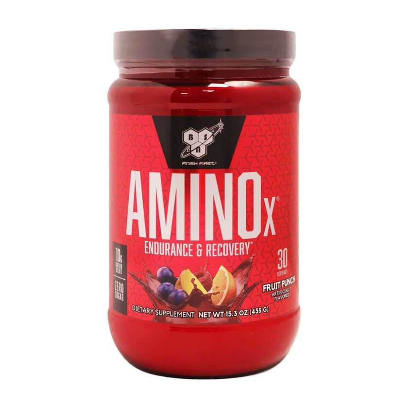 BSN Amino X Endurance and Recovery Fruit Punch Powder 30 Servings 435g