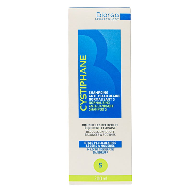 Biorga Cystiphane Anti Dandruff Shampoo S 200ml