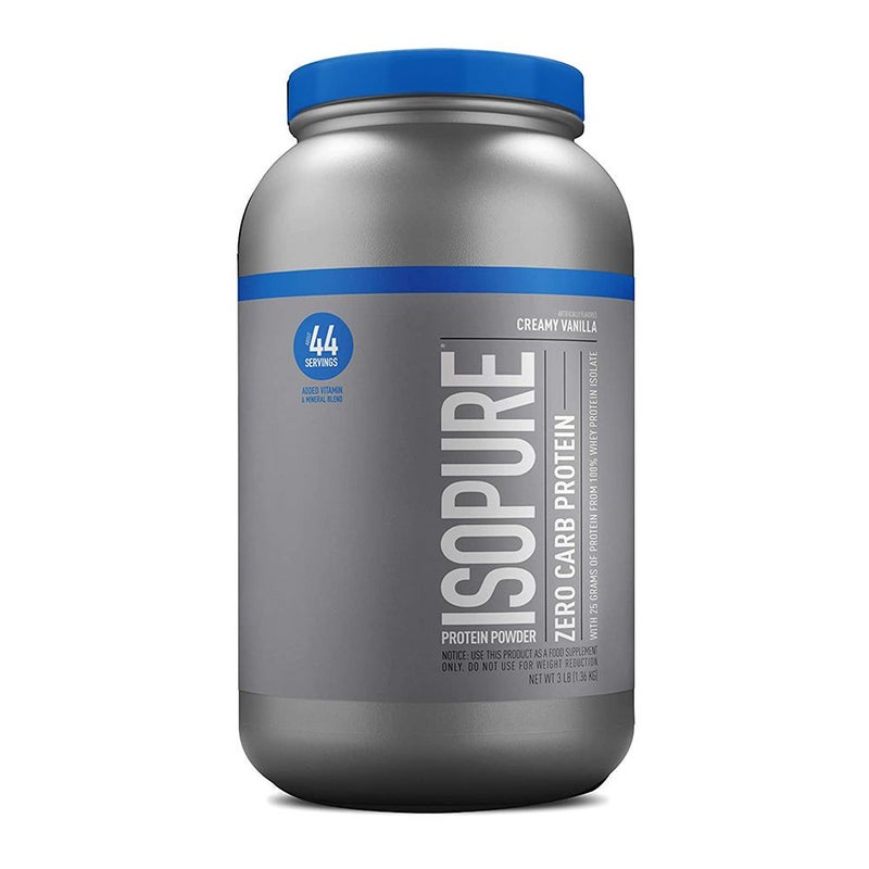 Natures Best Isopure Zero Carb Creamy Vanilla Protein Powder 44 Servings