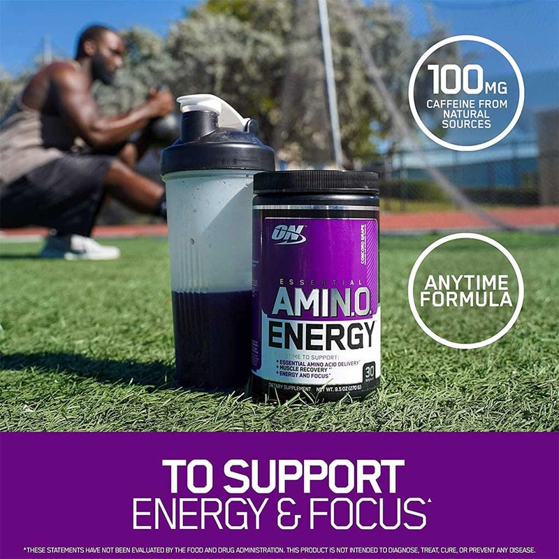 Optimum Nutrition Essential Amino Energy COptimum Nutritioncord Grape 270g 30 Servings
