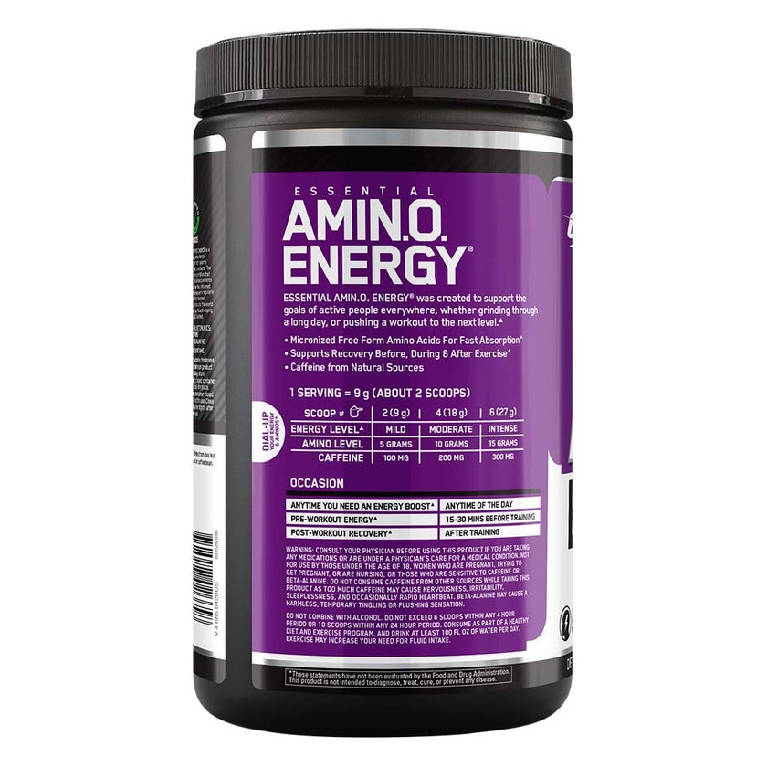 Optimum Nutrition Essential Amino Energy COptimum Nutritioncord Grape 270g 30 Servings