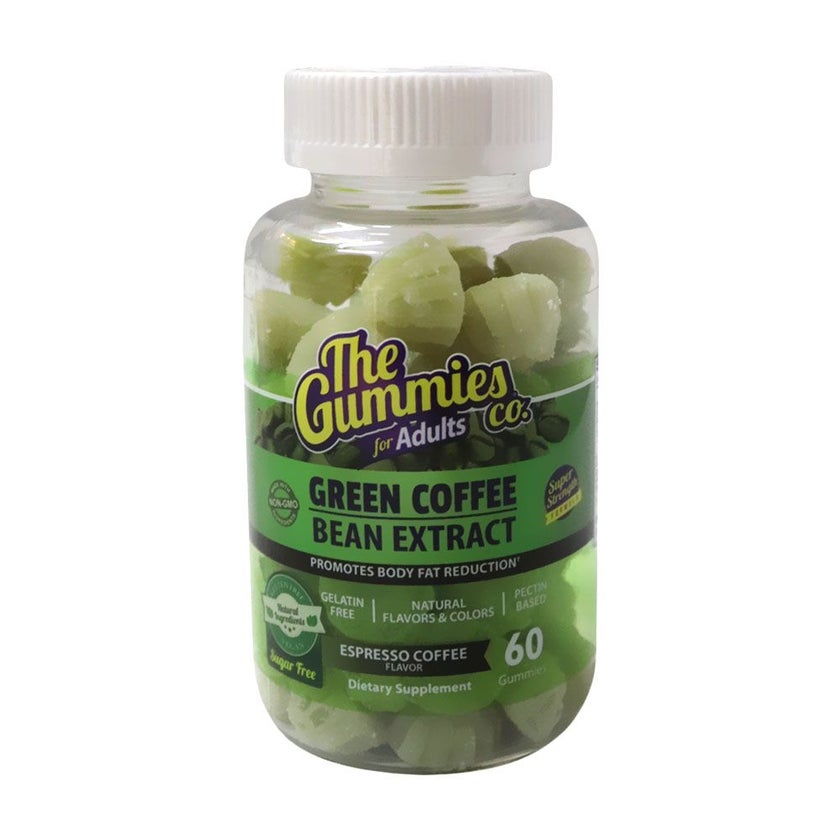 The Gummies Co. Green Coffee Bean Extract Gummies, Pack of 60's