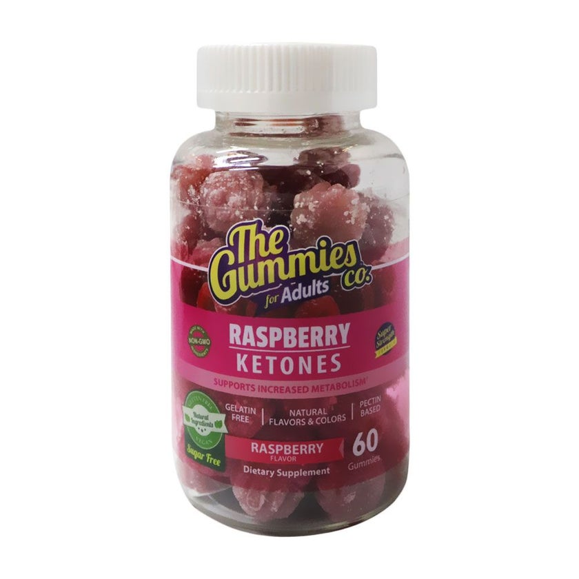 The Gummies Co. Raspberry Ketones Gummies, Pack of 60's