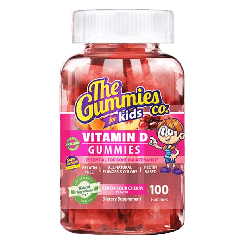 The Gummies Co. Vitamin D For Kids Gummies, Pack of 100's