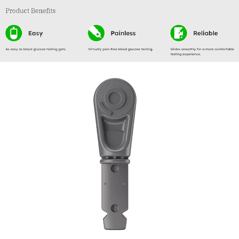 OneTouch Verio Reflect Blood Glucose Monitoring System + OneTouch Verio Test Strips 50's + OneTouch Delica Plus Lancets 100's - Offer Pack