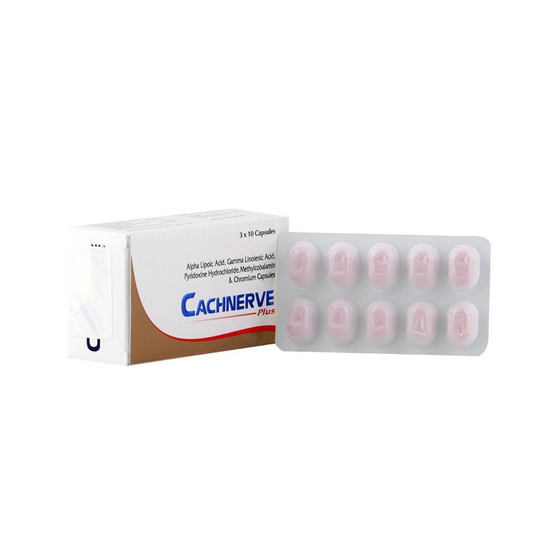 Cachnerve Plus Capsules 30's