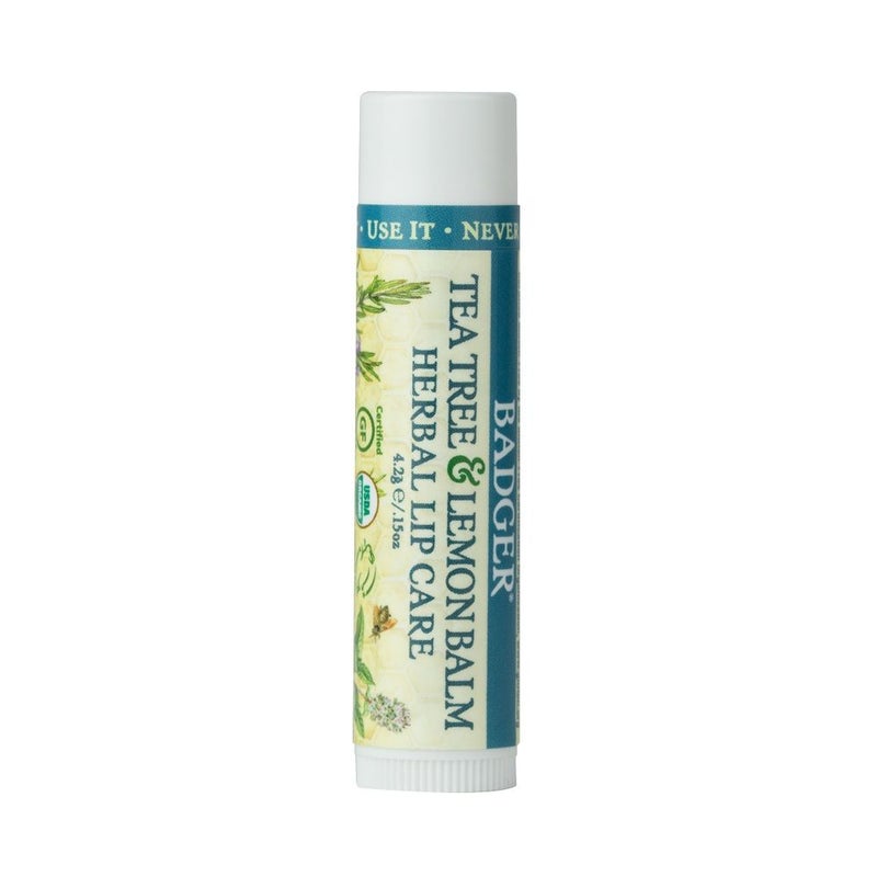 Badger Tea Tree & Lemon Herbal Lip Balm 4.2 g 22551