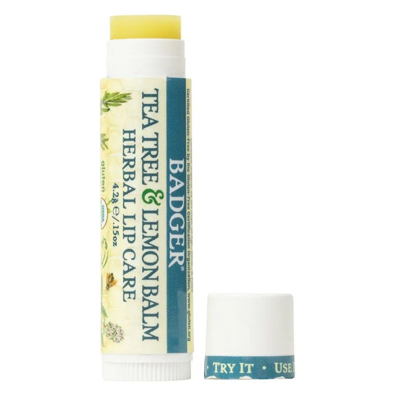 Badger Tea Tree & Lemon Herbal Lip Balm 4.2 g 22551