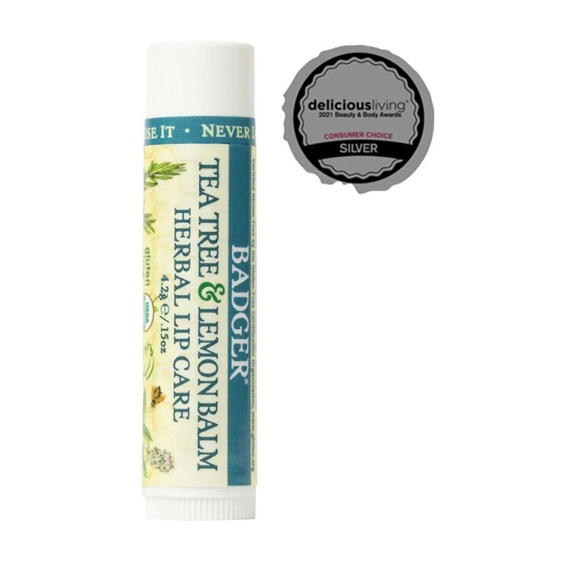 Badger Tea Tree & Lemon Herbal Lip Balm 4.2 g 22551