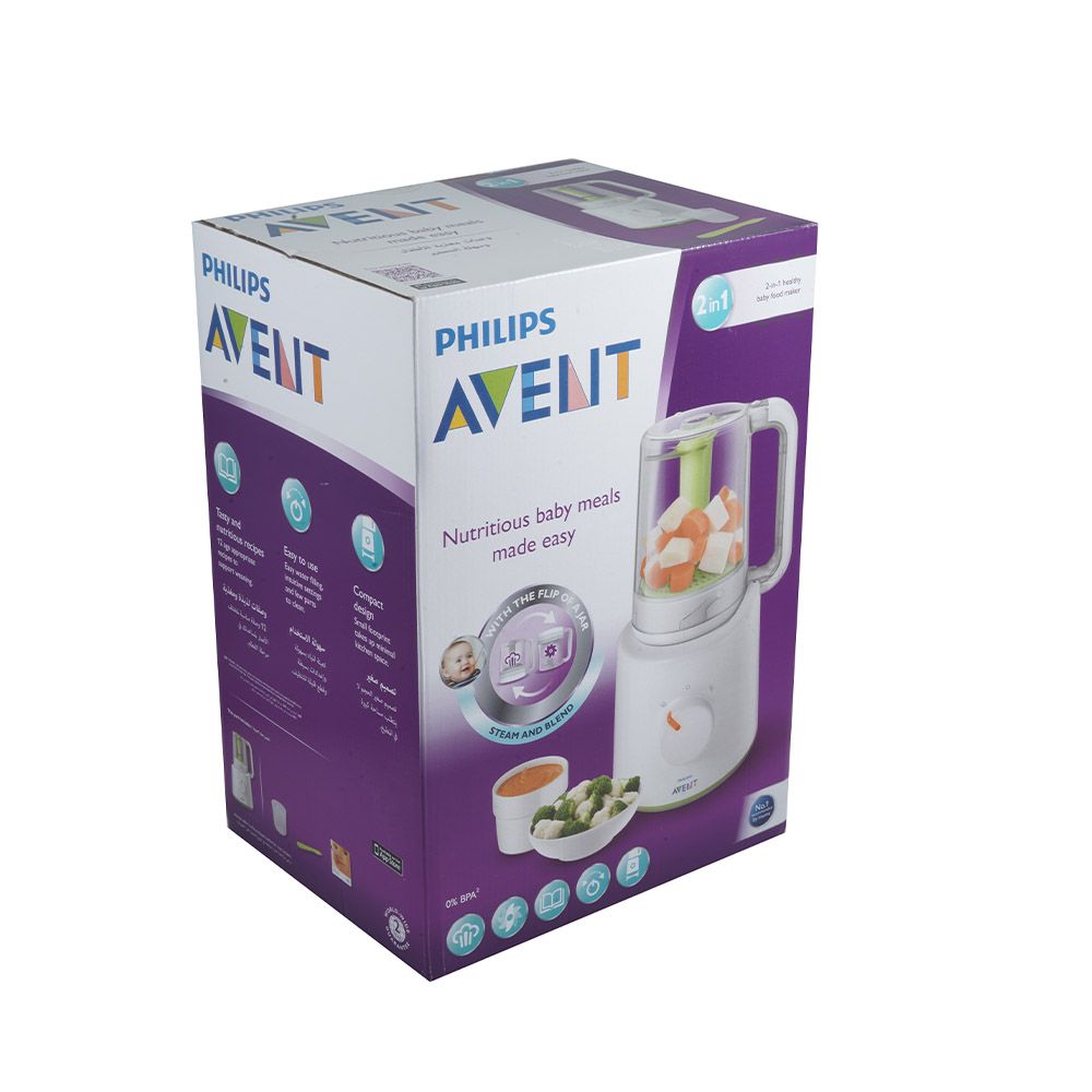 Philips Avent in Healthy Baby Food Maker SCF870/21 myAster