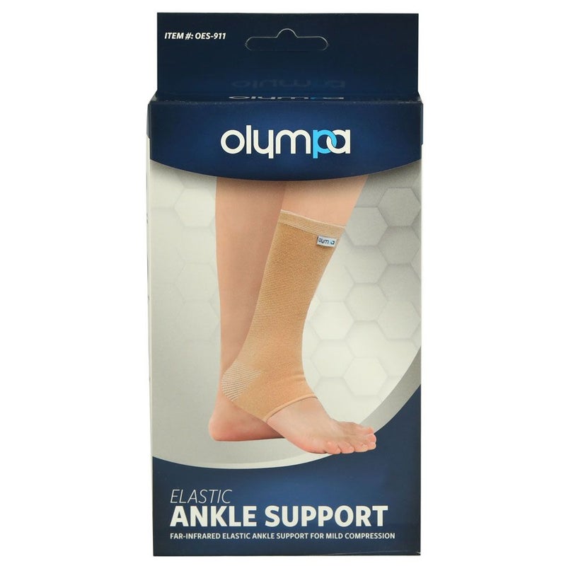 Olympa Elastic Ankle Support Beige Extra Large OES-911