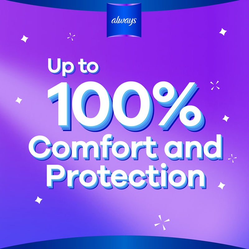 Always Cool & Dry, No Heat Feel, Maxi Thick, Large Sanitary Pads With Wings, Pack of 30's
