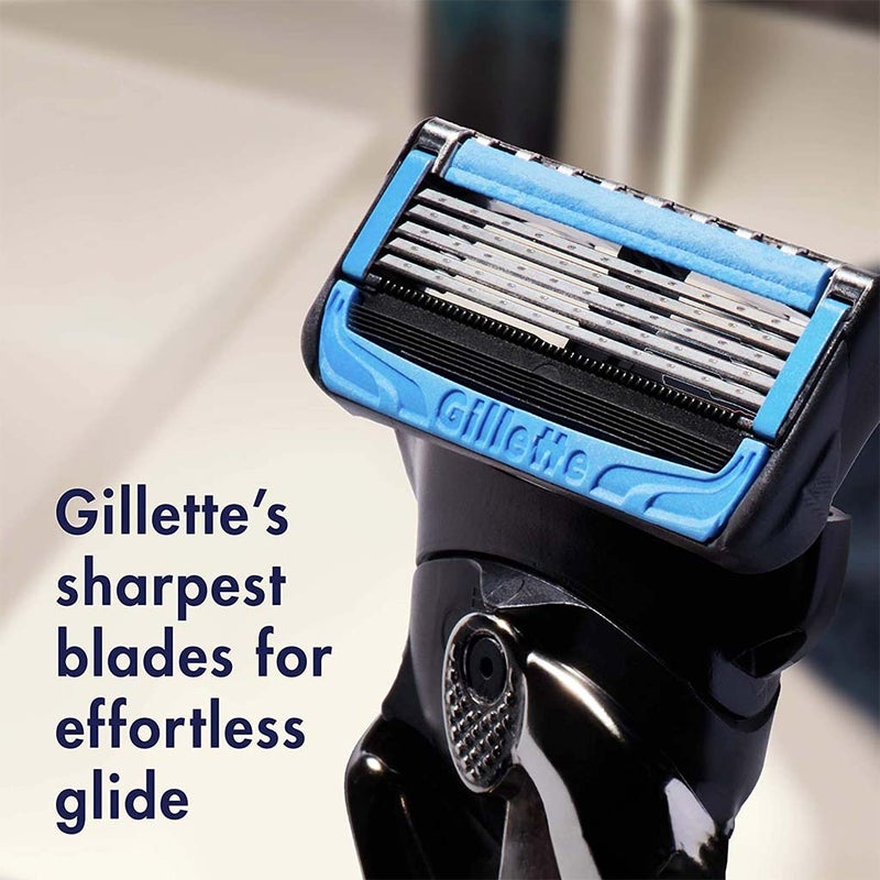 Gillette Fusion 5 ProShield Chill Men's Razor Blades, Pack of 4's