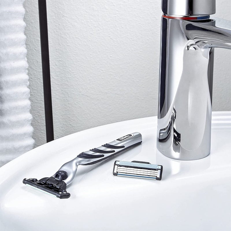 Gillette Mach3 Razor, Pack of 1 Handle + 2 Blades
