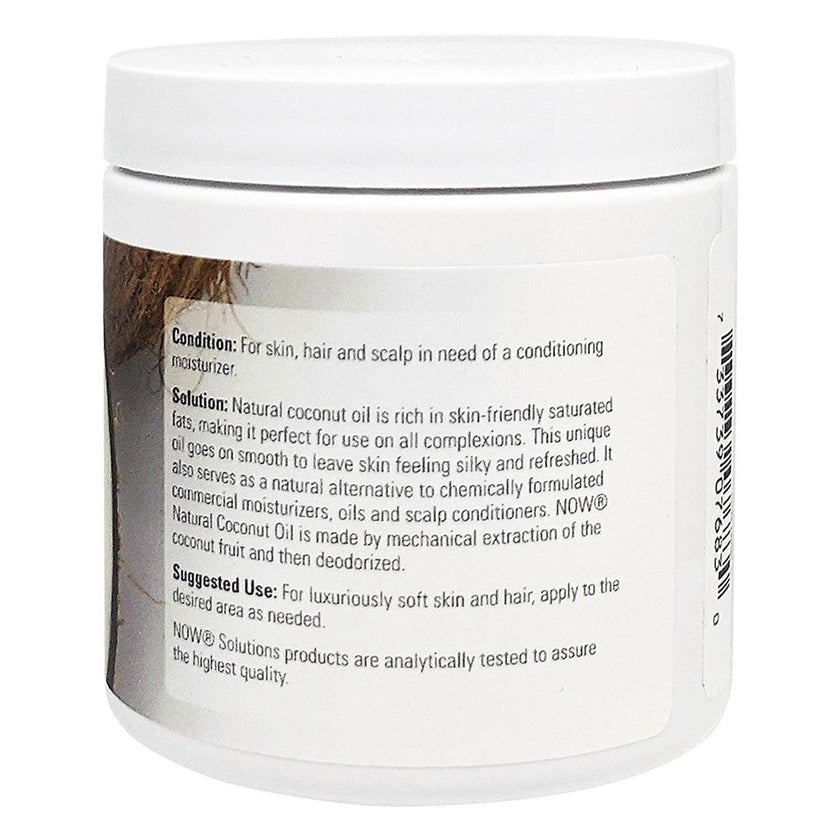 Now Solutions Natural Coconut Oil For Skin & Hair Revitalizing 207ml
